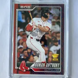 Topps 2026 Series 1 Rookie Roman Anthony Team Logo Border Variation#189 Red Sox - Image 1