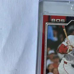 Topps 2026 Series 1 Rookie Roman Anthony Team Logo Border Variation#189 Red Sox - Image 3