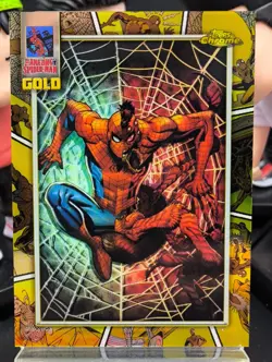2024 Topps Chrome Marvel Spiderman Gold #SG-3 Savage Spider-Man #1 - Image 1