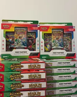 1 x Pokemon TCG : First Partner Illustration Collection - NEW SEALED - Image 1