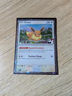 Eevee 143/191 Cosmos Holo Pokemon Play! Prize Pack Play Stamp Series 7 - Image 1