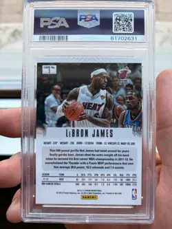 2012-13 Panini Prizm - LeBron James #1 PSA 10 First Year Prizm! - Image 2