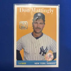 2021 Topps Update Series - 70 Years of Topps Baseball Don Mattingly #70YT-8 - Image 1