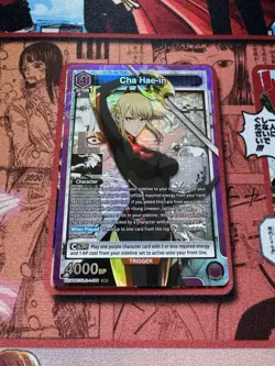 CHA HAE-IN UE17BT/SLG-1-011 SR Union Arena Solo Leveling 011 - Image 1