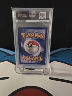 PSA 8 2000 POKEMON ROCKET | 1ST EDITION DARK SLOWBRO-HOLO 12 *PARTIAL SWIRL* - Image 2