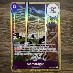 Mamaragan SR OP15-078 Adventure On Kami’s Island | One Piece Card - Image 1