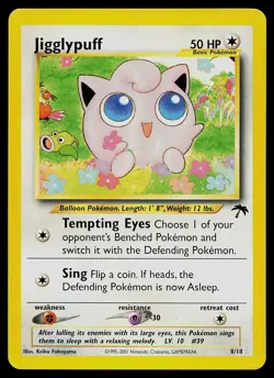 Pokemon Card - Jigglypuff Southern Islands 8/18 Promo - Image 1