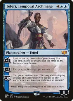 Teferi, Temporal Archmage Commander 2014 MP MTG - Image 1