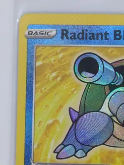 Pokemon TCG Radiant Blastoise Holo Card 018/078 Pokemon Go Rare, Near Mint/Mint - Image 5