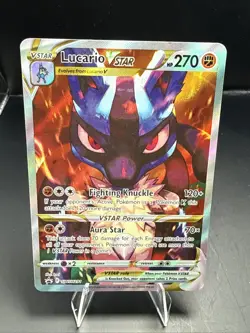 Pokemon Lucario VSTAR - Promo Holo SWSH: Sword & Shield Promo Cards SWSH291 NM - Image 2