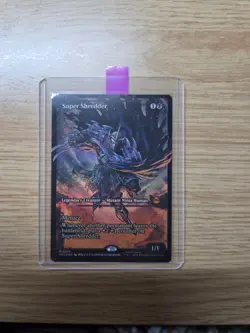 Super Shredder (Showcase) Teenage Mutant Ninja Turtles Foil #0285 Mythic Rare NM - Image 1