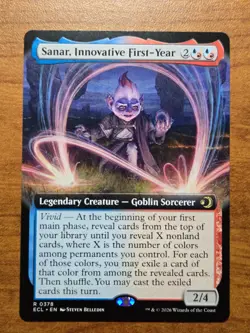 MTG Lorwyn Eclipsed - Sanar, Innovative First-Year - ECL 378 - Extended Art - Image 1