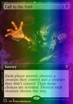 Call to the Void (572/1023) Commander Legends Battle for Baldur's Gate NM FOIL - Image 1