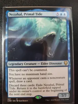 Nezahal, Primal Tide Commander Legends Regular Mtg Magic NM - Image 1