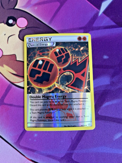 Double Magma Energy - 34/34 [Double Crisis] Pokemon TCG - REVERSE HOLO - VLP - Image 1