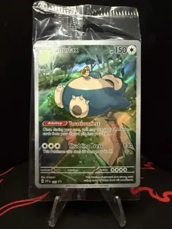SEALED Pokemon Snorlax SVP051 Pokemon 151 SV Black Star Promo NM English TCG #51 - Image 1