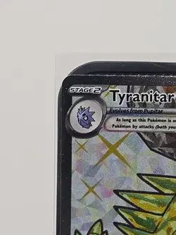 Tyranitar EX 211/197 Full Art Ultra Rare Obsidian Flames Pokemon TCG NM - Image 2