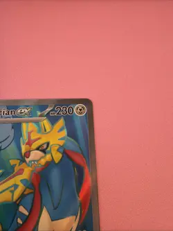 Pokemon Hop's Zacian EX Ultra Rare Full Art Holo Sv09 176/159 230 HP - Image 3