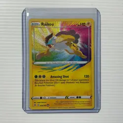 Pokemon TCG Vivid Voltage Raikou, Zamazenta, Zacian & Jirachu Amazing Rare - Image 3
