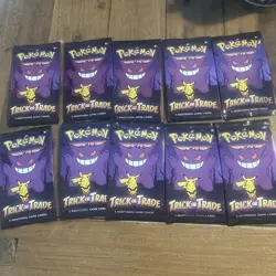 10X TCG Pokemon Trick or Trade packs 2022 & 2023 mini booster Gift goody #2 - Image 1