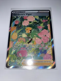 Pokemon TCG Gardenia's Vigor GG61/GG70 - Crown Zenith: Galarian Gallery - NM - Image 1