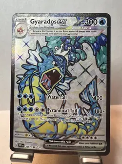 Pokemon TCG Gyarados ex Ultra Rare Full Art Holo 225/198 SV01 300 HP - Image 2