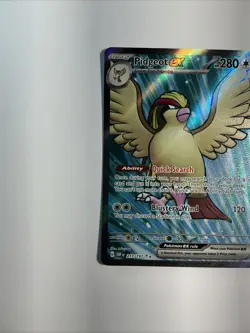 Pidgeot ex 217/197 Sv03: Obsidian Flames Holo Pokemon TCG Full Art Ultra Rare - Image 3