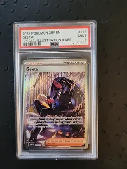 2023 Pokemon Obsidian Flames Geeta Special Illustration Rare #226 PSA 9 - Image 1
