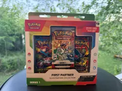 Pokemon First Partner Illustration Collection Series 1 Sealed Brand New Promo - Image 1