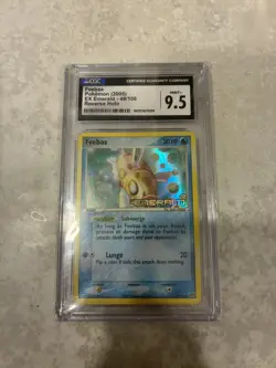 Pokemon TCG Feebas EX Emerald Reverse Holo Common 49/106 CGC 9.5 - Image 1
