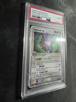 Pokemon Exploud ex EX Crystal Guardians Holo Ultra Rare #92 PSA 8 - Image 4