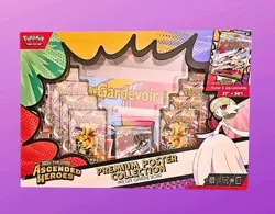 Pokemon Mega Evolution Ascended Heroes Premium Poster Coll Mega Gardevoir EX - Image 1