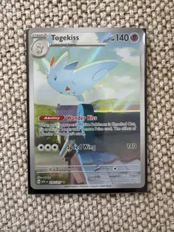Togekiss 235/217 Ascended Heroes Pokemon TCG Full Art Illustration Rare Mint NM - Image 1