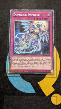 RA05-EN080 Dominus Impulse Collector's Rare 1st Ed YuGiOh - Image 1