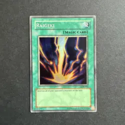 NM/LP Raigeki LOB-053 (Yu-Gi-Oh / English TCG / Unlimited) - Image 1