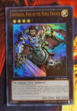 Artorigus, King of the Noble Knights CBLZ-EN086 Cosmo Blazer Unlimited NM - Image 1