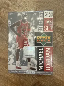 1999 Upper Deck Michael Jordan Retirement Factory Sealed Set 23 Cards BULLS - Image 1