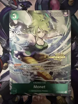 One Piece TCG Monet CS 2024 Event Pack OP05-036 Near Mint - Image 1