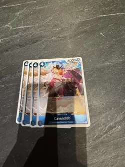 Cavendish OP10-045 Playset (4x) | OP10 | English | One Piece TCG - Image 1