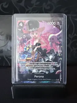 One Piece CCG Perona Alt Art SR EB03-045 English - Image 1