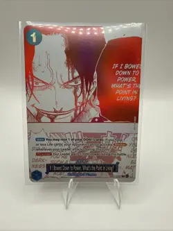 If I Bowed Down to Power OP13-057 - 3rd Anniversary Treasure Campaign Pack Promo - Image 1