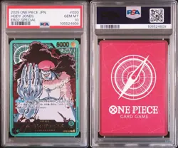 [PSA10] 2025 ONE PIECE HODY JONES OP06-020 SP Leader Japanese - Image 1