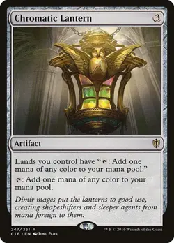 Chromatic Lantern Commander 2016 MP MTG - Image 1