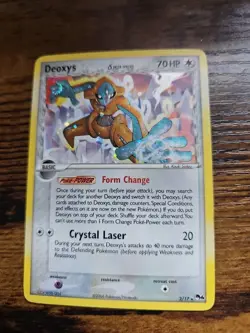 Pokemon 2006 Deoxys Card Delta Species 2/17 Pop Series 4 Holo - Image 1