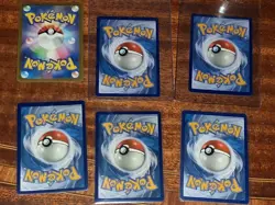 Pokemon Dragonite 6 Card Lot Foil Japanese Full Art - Image 2
