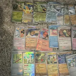 Pokemon TCG prismatic bulk lot 1800+ cards 38 poke balls 15 ex , holos - Image 4