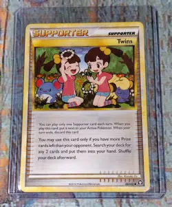Twins 89/102 UNCOMMON Triumphant 2010 Pokemon Card - Image 3
