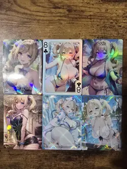 Goddess Story Barbara Waifu Card Lot - Image 1