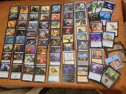 Mono BLACK God Power Level 3 Custum Commander Magic Deck with Many MTG Rares ! - Image 2