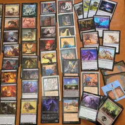 Mono BLACK God Power Level 3 Custum Commander Magic Deck with Many MTG Rares ! - Image 3
